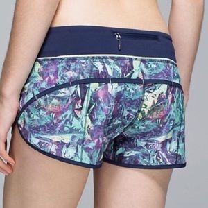 Lululemon Run: Speed Short in Iridescent Multi